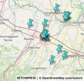 Mappa Via Edward Jenner, 43126 Parma PR, Italia (11.95)