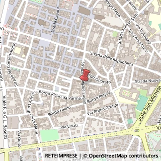 Mappa Strada XXII Luglio, 23, 43121 Parma, Parma (Emilia Romagna)