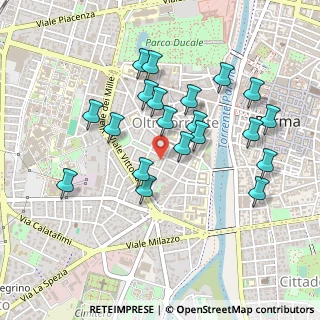Mappa Via della Salute, 43125 Parma PR, Italia (0.452)
