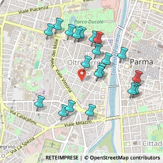 Mappa Via della Salute, 43125 Parma PR, Italia (0.513)