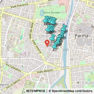 Mappa Via della Salute, 43125 Parma PR, Italia (0.3345)
