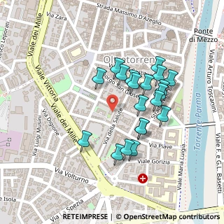 Mappa Via della Salute, 43125 Parma PR, Italia (0.201)
