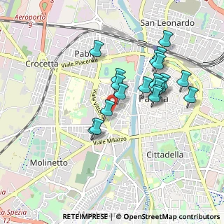 Mappa Via della Salute, 43125 Parma PR, Italia (0.8475)