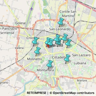 Mappa Via della Salute, 43125 Parma PR, Italia (1.25909)