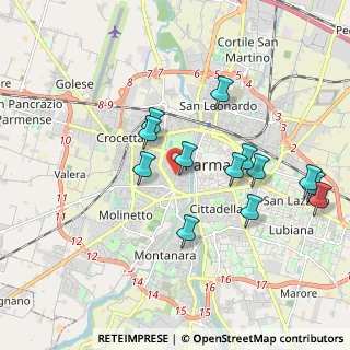 Mappa Via della Salute, 43125 Parma PR, Italia (1.67385)