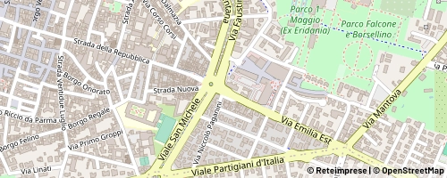 Mappa Parma