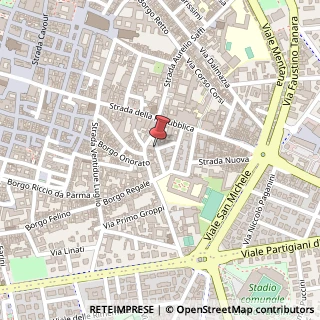 Mappa Via Angelo Pezzana, 1, 43121 Parma, Parma (Emilia Romagna)