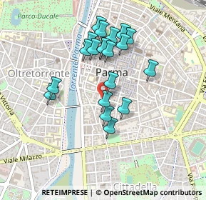 Mappa Strada Farini Bgo Riccio, 43121 Parma PR, Italia (0.3995)