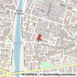 Mappa Strada Luigi Carlo Farini, 37, 43121 Parma, Parma (Emilia Romagna)