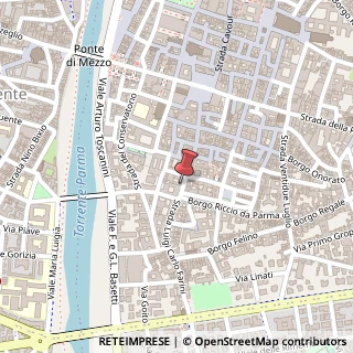 Mappa Strada Luigi Carlo Farini, 35, 43121 Parma, Parma (Emilia Romagna)