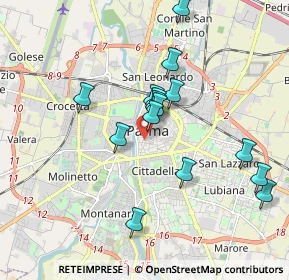 Mappa Strada Farini Bgo Riccio, 43121 Parma PR, Italia (1.69333)