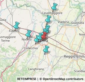 Mappa Strada Farini Bgo Riccio, 43121 Parma PR, Italia (9.06364)