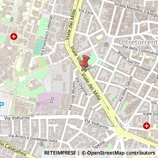 Mappa Viale mille 74, 43100 Parma, Parma (Emilia Romagna)