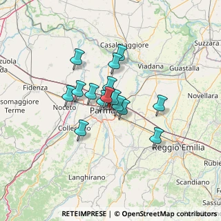 Mappa Via Strasburgo, 43123 Parma PR, Italia (9.20067)