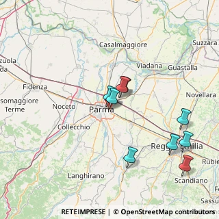 Mappa Via Strasburgo, 43123 Parma PR, Italia (23.4925)