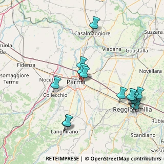 Mappa Via Strasburgo, 43123 Parma PR, Italia (17.47)