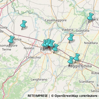 Mappa Via Strasburgo, 43123 Parma PR, Italia (13.76545)