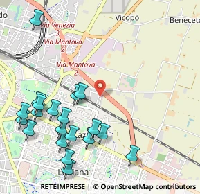 Mappa Via Strasburgo, 43123 Parma PR, Italia (1.273)