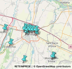 Mappa Via Strasburgo, 43123 Parma PR, Italia (6.674)