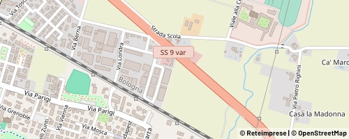 Mappa Parma