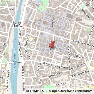 Mappa Via Ferdinando Maestri, 15, 43121 Parma, Parma (Emilia Romagna)