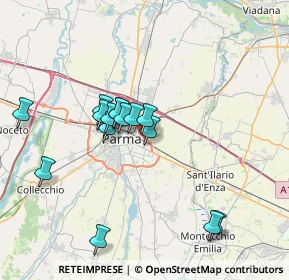 Mappa Via Londra, 43123 Parma PR, Italia (6.56933)