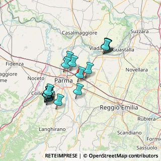 Mappa Casalbaroncolo, 43122 Parma PR, Italia (13.6235)