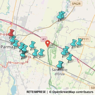 Mappa Casalbaroncolo, 43122 Parma PR, Italia (4.747)