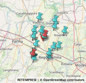 Mappa Via Alessandro Volta, 42024 Castelnovo di Sotto RE, Italia (10.288)