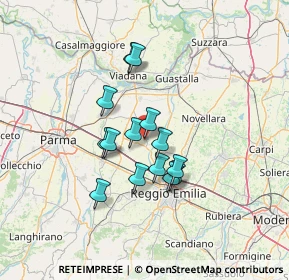 Mappa Via Alessandro Volta, 42024 Castelnovo di Sotto RE, Italia (10.39143)