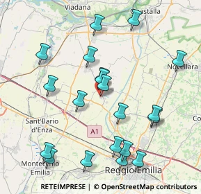 Mappa Via Alessandro Volta, 42024 Castelnovo di Sotto RE, Italia (8.677)