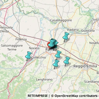 Mappa Piazza Giacomo Matteotti, 43125 Parma PR, Italia (6.02846)