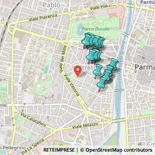 Mappa Via Don Giovanni Minzoni, 43125 Parma PR, Italia (0.379)