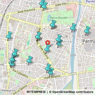 Mappa Via Don Giovanni Minzoni, 43125 Parma PR, Italia (0.6295)