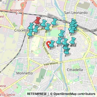 Mappa Via Don Giovanni Minzoni, 43125 Parma PR, Italia (0.929)