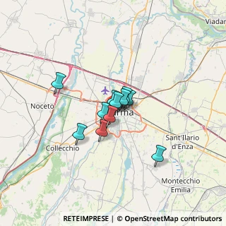 Mappa Via Don Giovanni Minzoni, 43125 Parma PR, Italia (3.84727)
