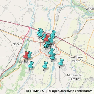 Mappa Via Don Giovanni Minzoni, 43125 Parma PR, Italia (5.01133)