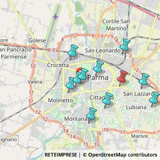 Mappa Via Don Giovanni Minzoni, 43125 Parma PR, Italia (1.87182)