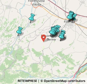 Mappa Località Cangelasio, 43039 Salsomaggiore Terme PR, Italia (7.2375)