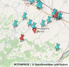 Mappa Località Cangelasio, 43039 Salsomaggiore Terme PR, Italia (9.7975)