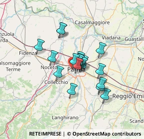 Mappa Via Monsignore Evasio Colli, 43126 Parma PR, Italia (8.99)