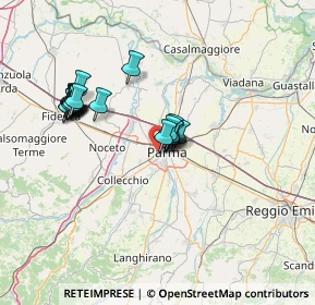 Mappa Via Monsignore Evasio Colli, 43126 Parma PR, Italia (12.557)