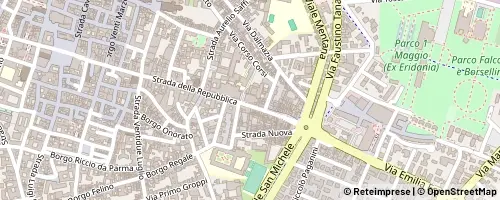 Mappa Parma
