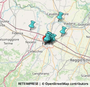 Mappa Via Mons. Evasio Colli, 43126 Parma PR, Italia (4.71385)