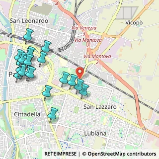 Mappa Via Mantova, 43123 Parma PR, Italia (1.3)