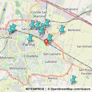 Mappa Via Mantova, 43123 Parma PR, Italia (2.10091)