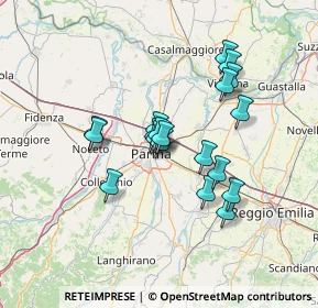 Mappa Via Mantova, 43123 Parma PR, Italia (11.06526)