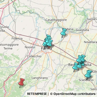 Mappa Via Mantova, 43123 Parma PR, Italia (18.44643)