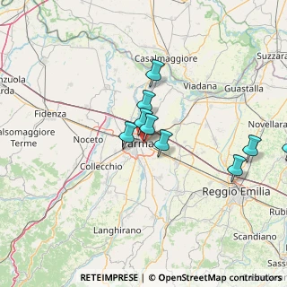 Mappa Via Mantova, 43123 Parma PR, Italia (21.30917)