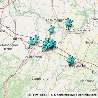 Mappa Via Mantova, 43123 Parma PR, Italia (8.37722)